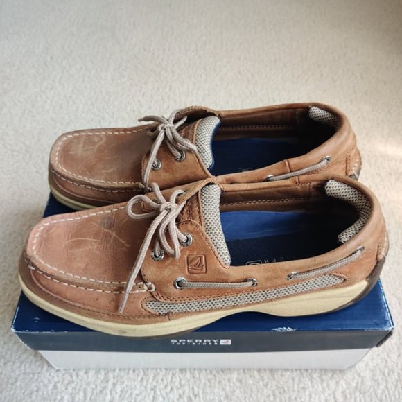 Sperry Billfish 3-Eye Boat Shoes - Picture 1 of 5